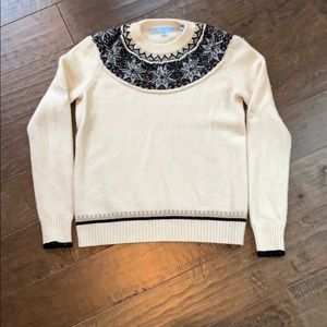 Draper James Winter White Sweater